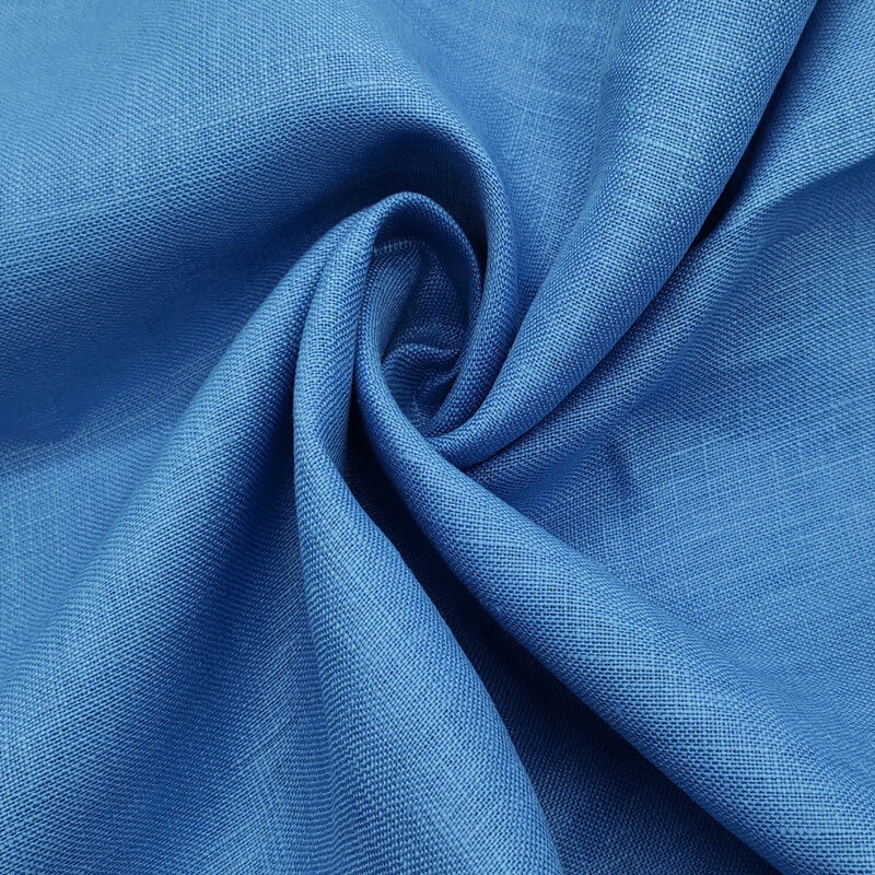 Dress Solid Linen Woven Fabric for Blouse Wholesale Supplier 4